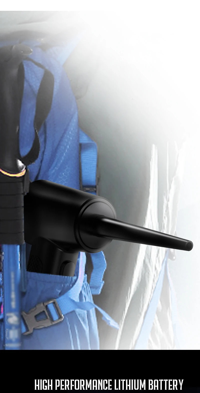 Soplador de Aire Comprimido Inalámbrico 51000RPM con Luz LED