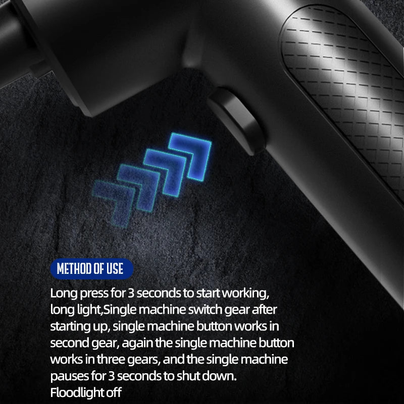Soplador de Aire Comprimido Inalámbrico 51000RPM con Luz LED